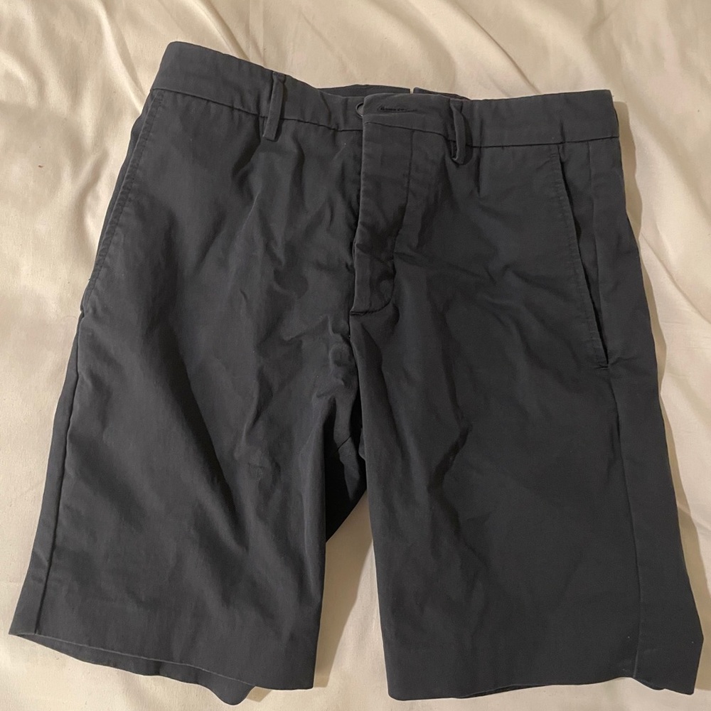 James Perse Men Shorts Navy 28 Small